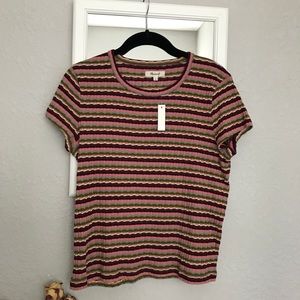 Madewell Ribbed Baby Tee